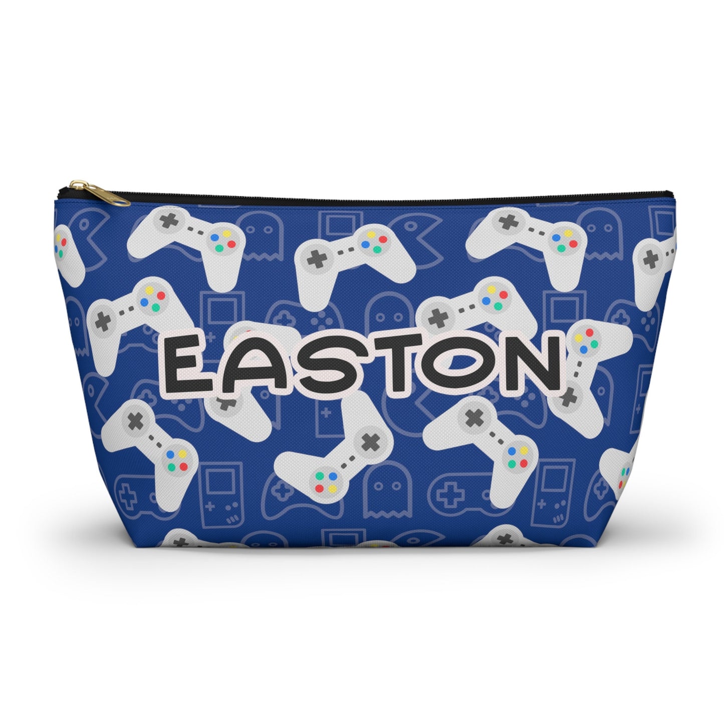 Personalized Video Game Pencil Zippered Pencil Pouch Office