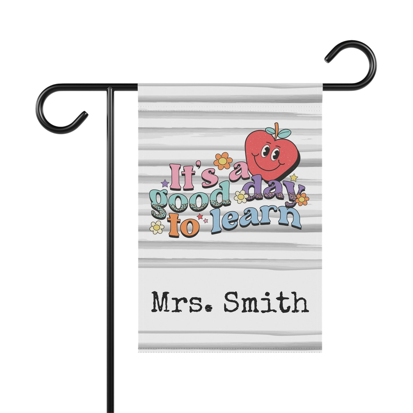 Personalized Teacher Garden Flag