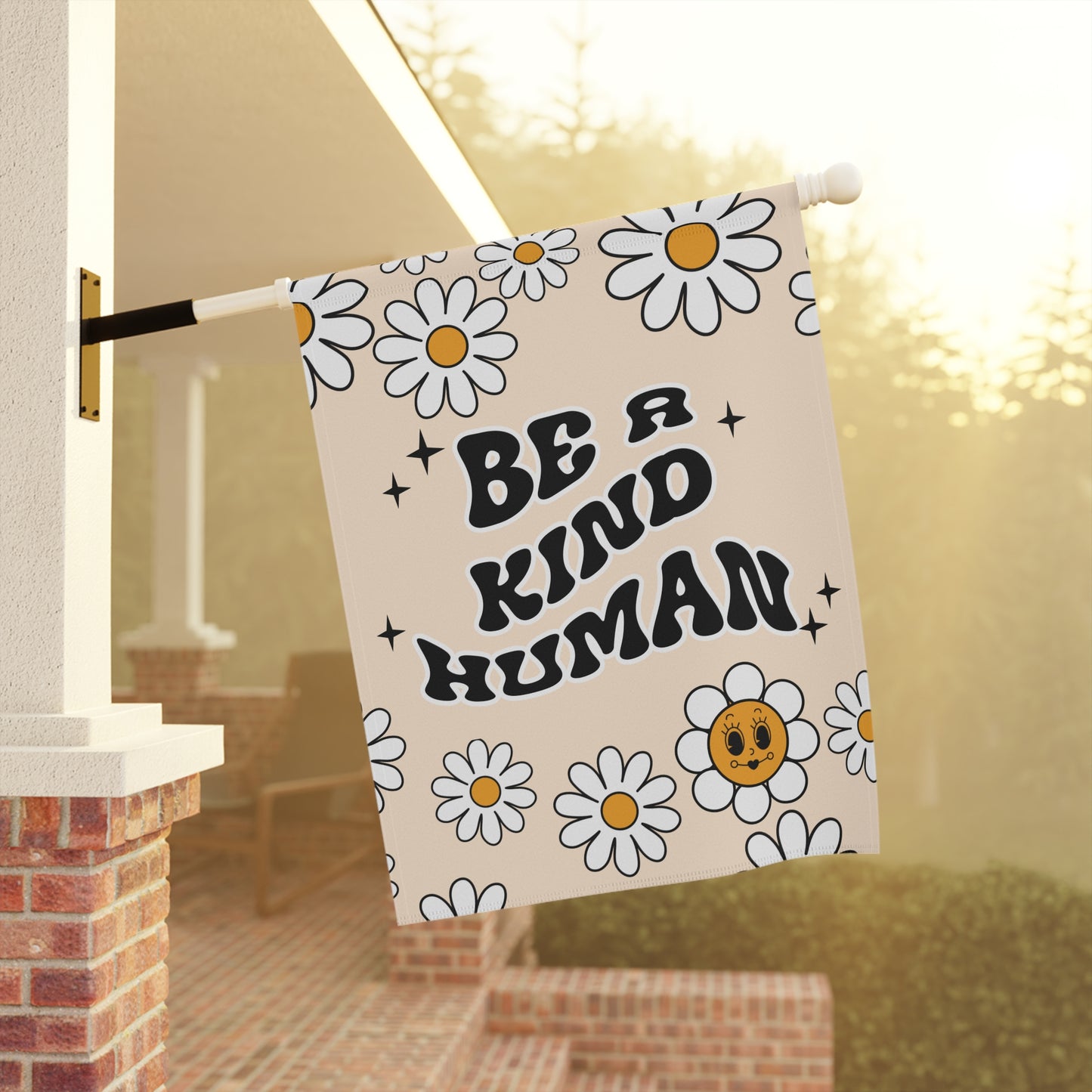 Be A Kind Human Garden Flag