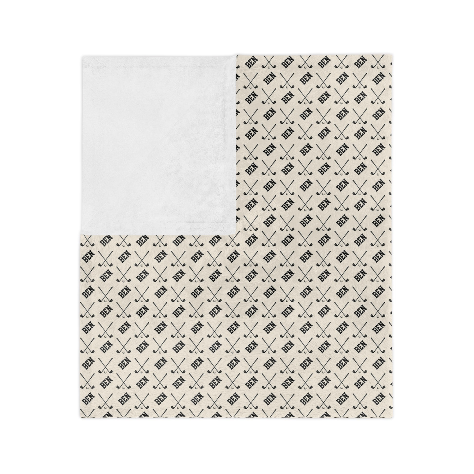 Golf Velveteen Blanket Home Decor