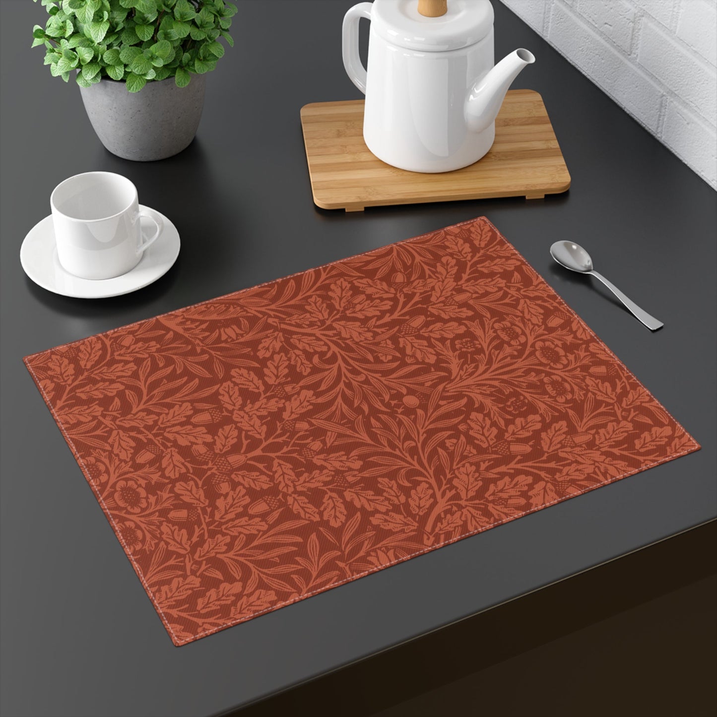 William Morris Wey Patterned Fall Placemat - Premium Home Decor - Just $16! Shop now at Nine Thirty Nine Design