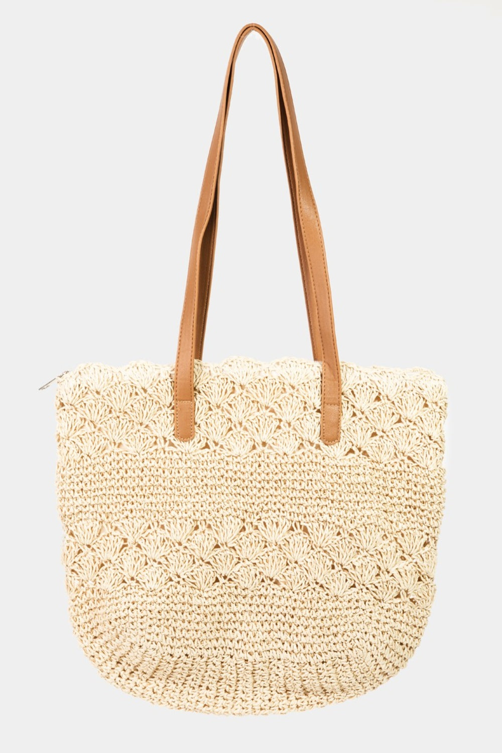 Fame Straw Braided Tote Bag - Premium  - Just $31.66! Shop now at Nine Thirty Nine Design