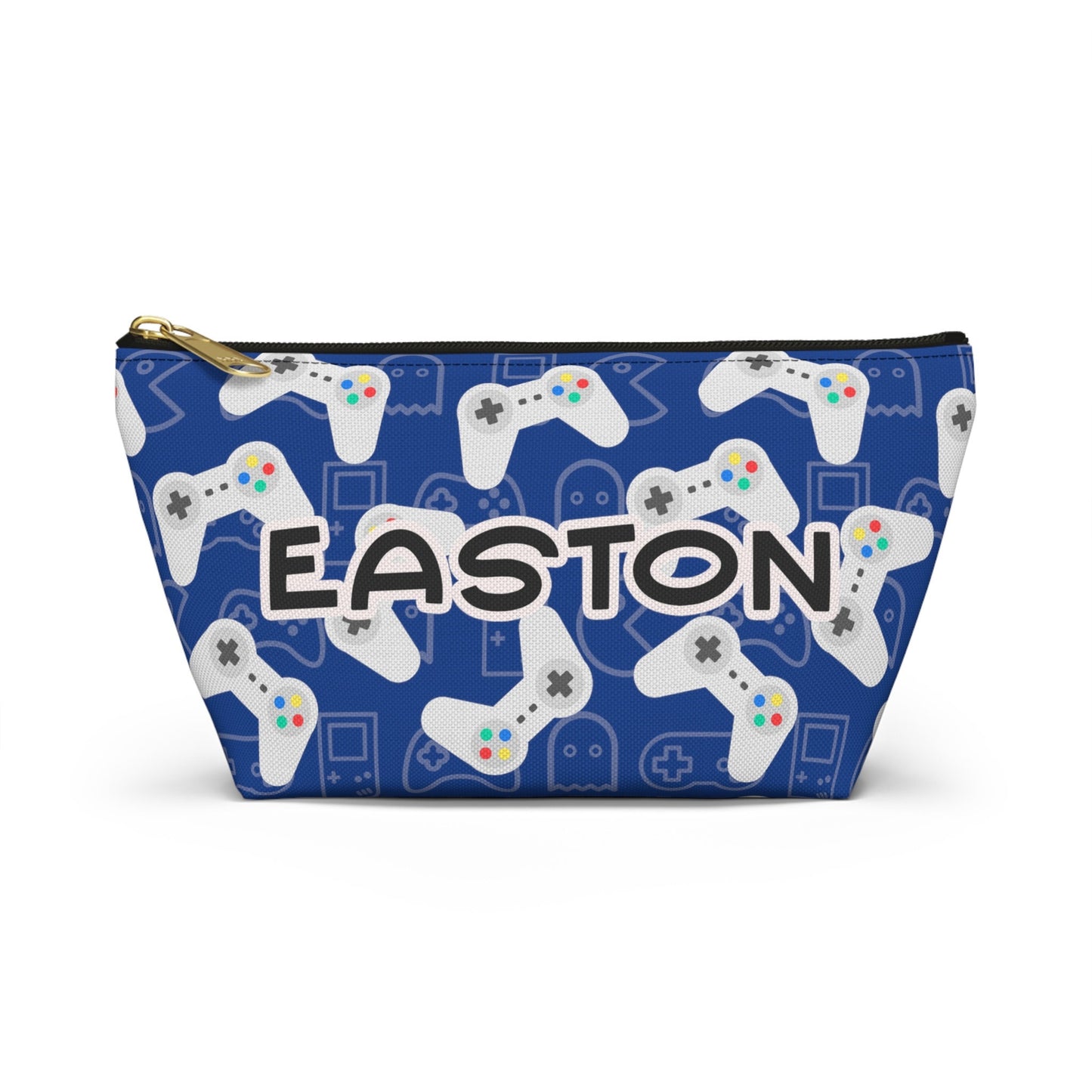 Personalized Video Game Pencil Zippered Pencil Pouch Office