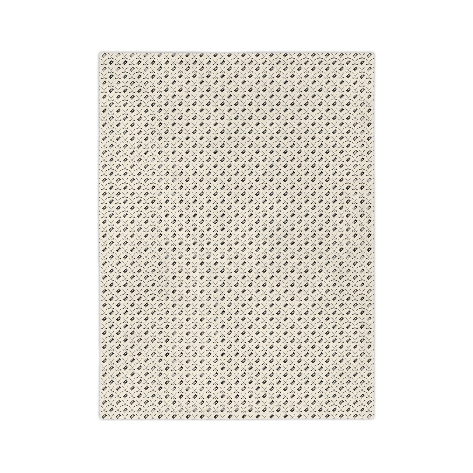 Golf Velveteen Blanket Home Decor