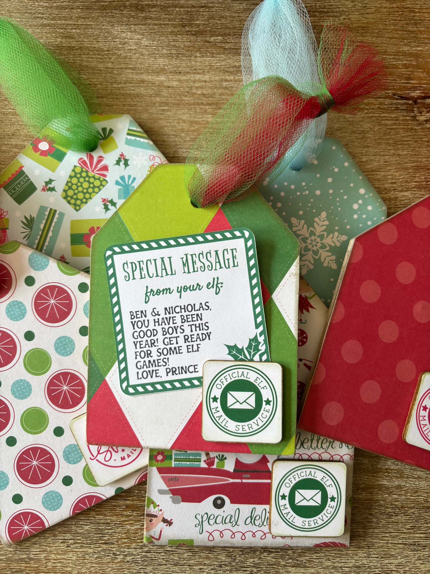 Elf Mail Door Hangers - Premium  - Just $3.50! Shop now at Nine Thirty Nine Design