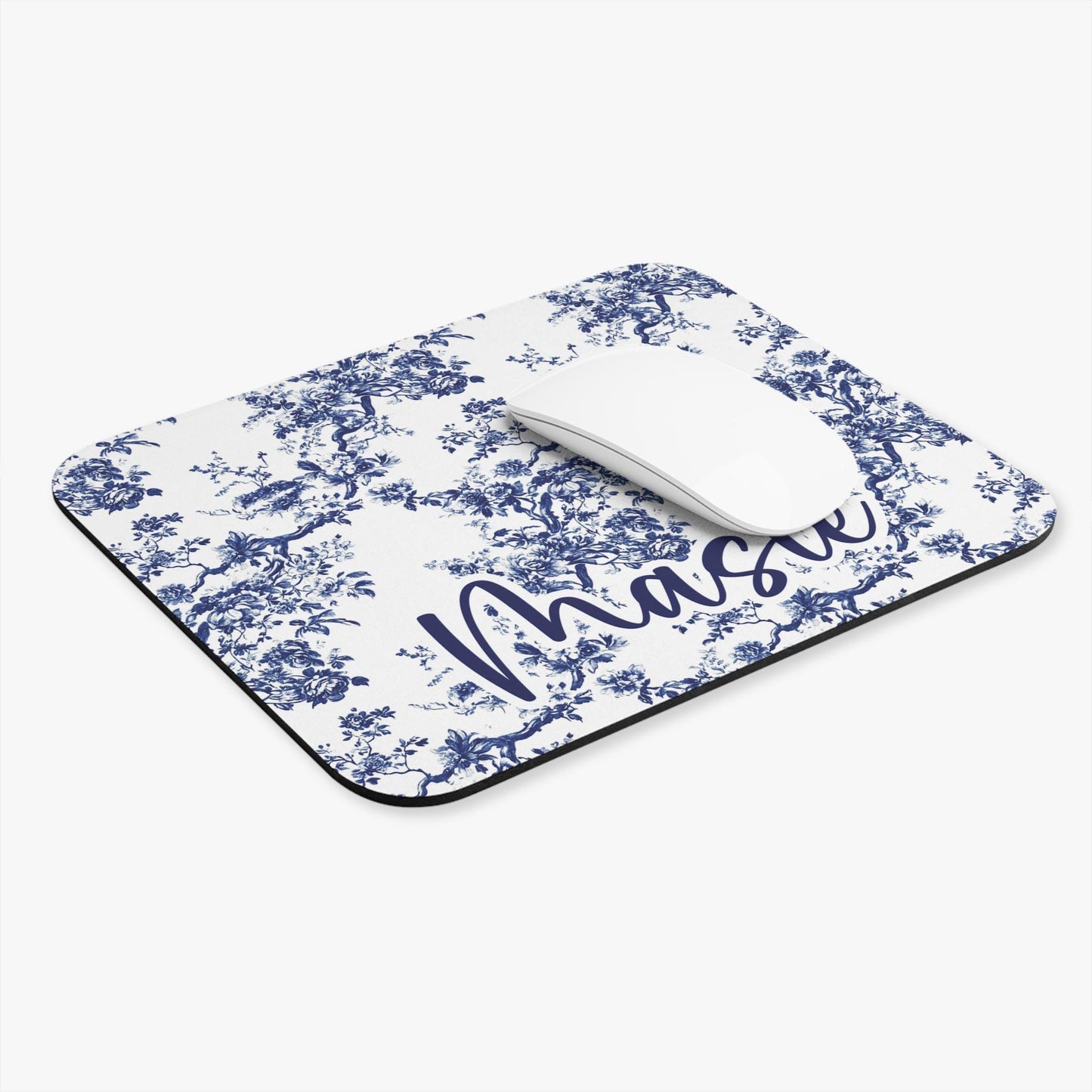 Personalized Chinoiserie Toile Mouse Pad Office