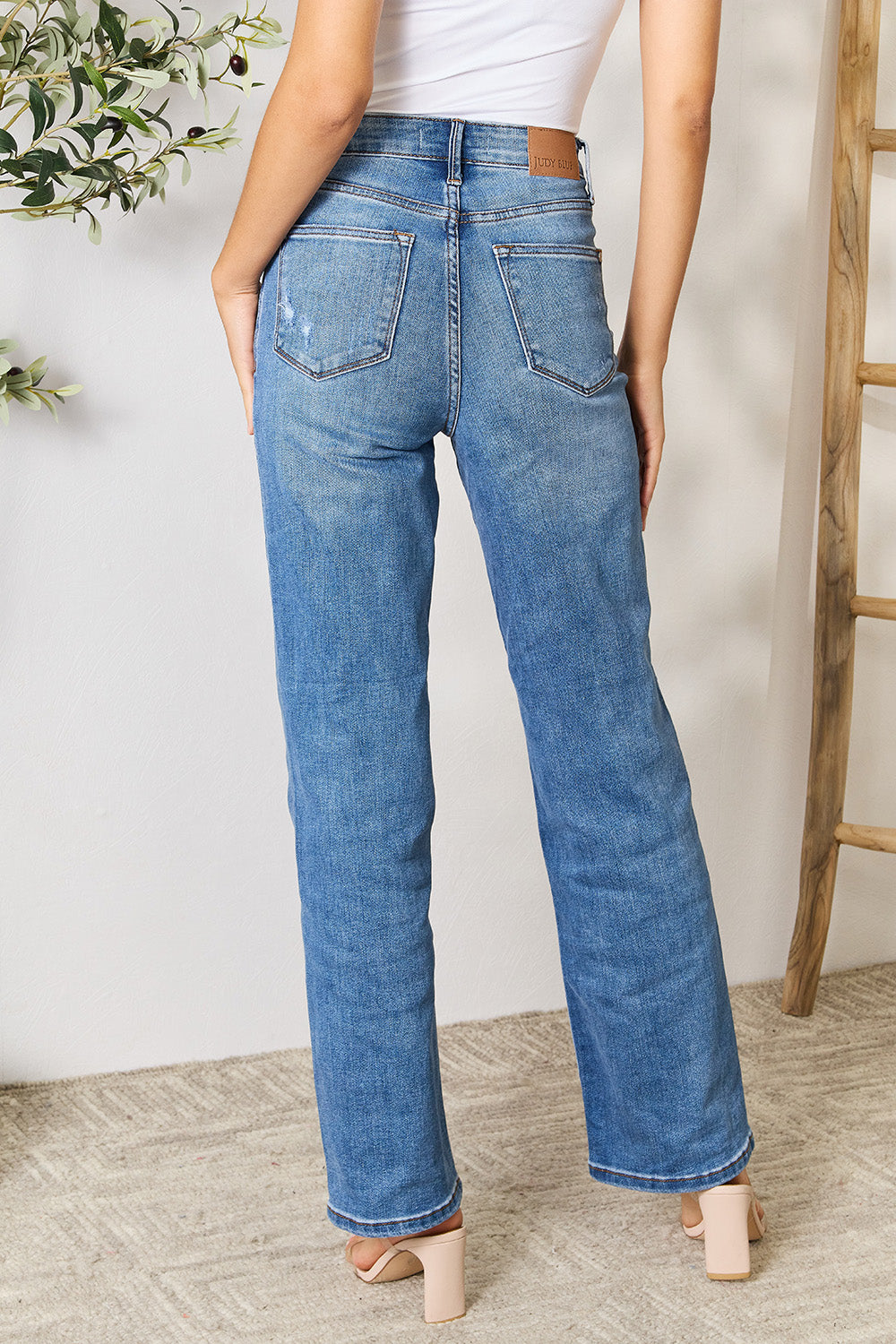 Judy Blue Full Size High Waist Distressed Jeans - Premium  - Just $64! Shop now at Nine Thirty Nine Design