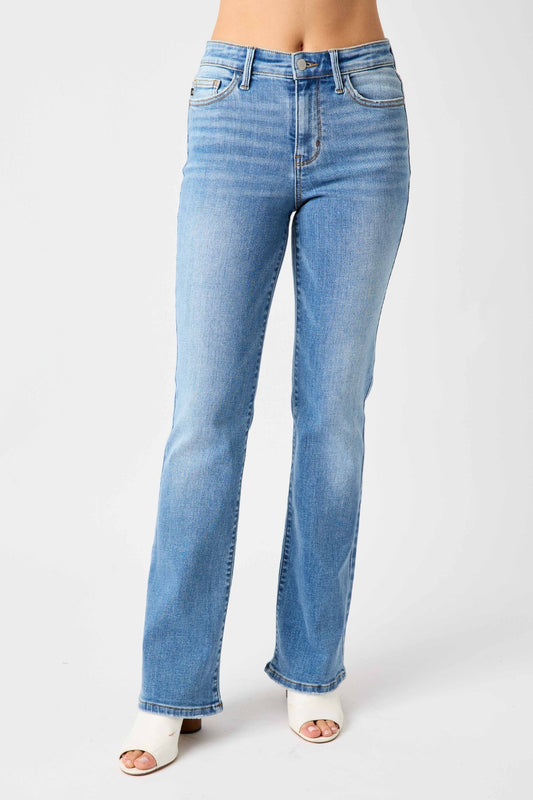 Judy Blue Full Size High Waist Straight Jeans - Premium  - Just $64.50! Shop now at Nine Thirty Nine Design