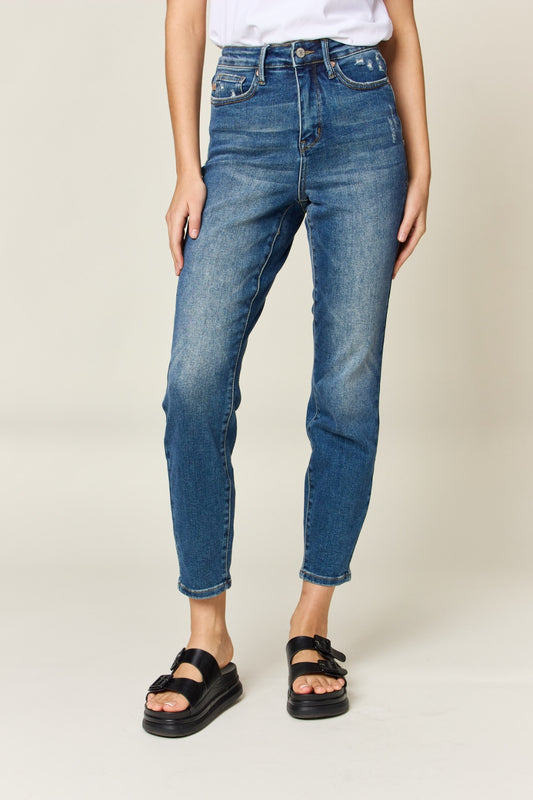 Judy Blue Full Size Tummy Control High Waist Slim Jeans - Premium  - Just $64.56! Shop now at Nine Thirty Nine Design