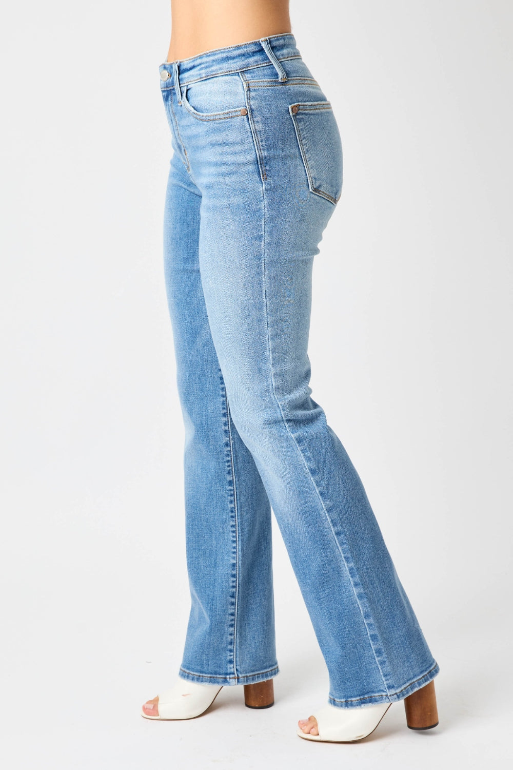 Judy Blue Full Size High Waist Straight Jeans - Premium  - Just $64.50! Shop now at Nine Thirty Nine Design