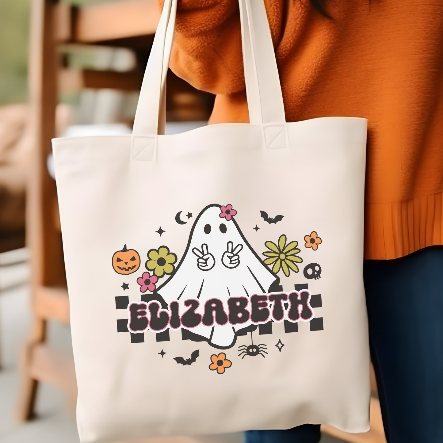 Personalized Trick or Treat Bag for Children with Names - Premium Bags - Just $18.50! Shop now at Nine Thirty Nine Design