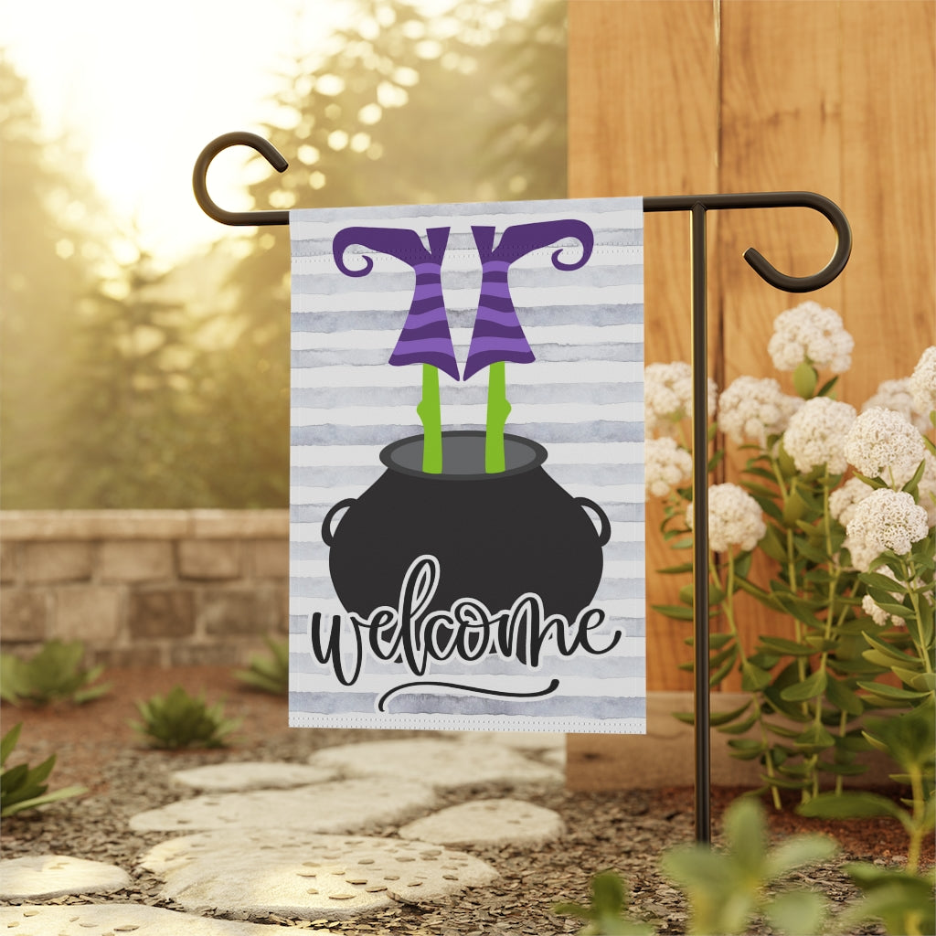 Witch Welcome Garden Flag