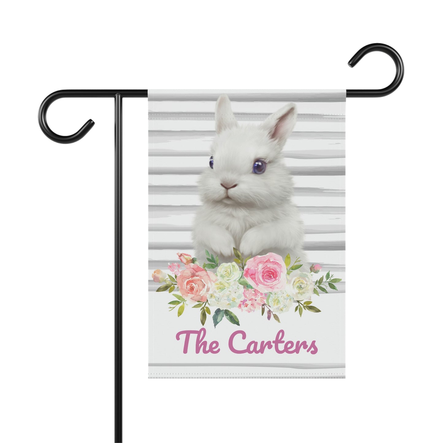 Bunny Easter Garden Flag
