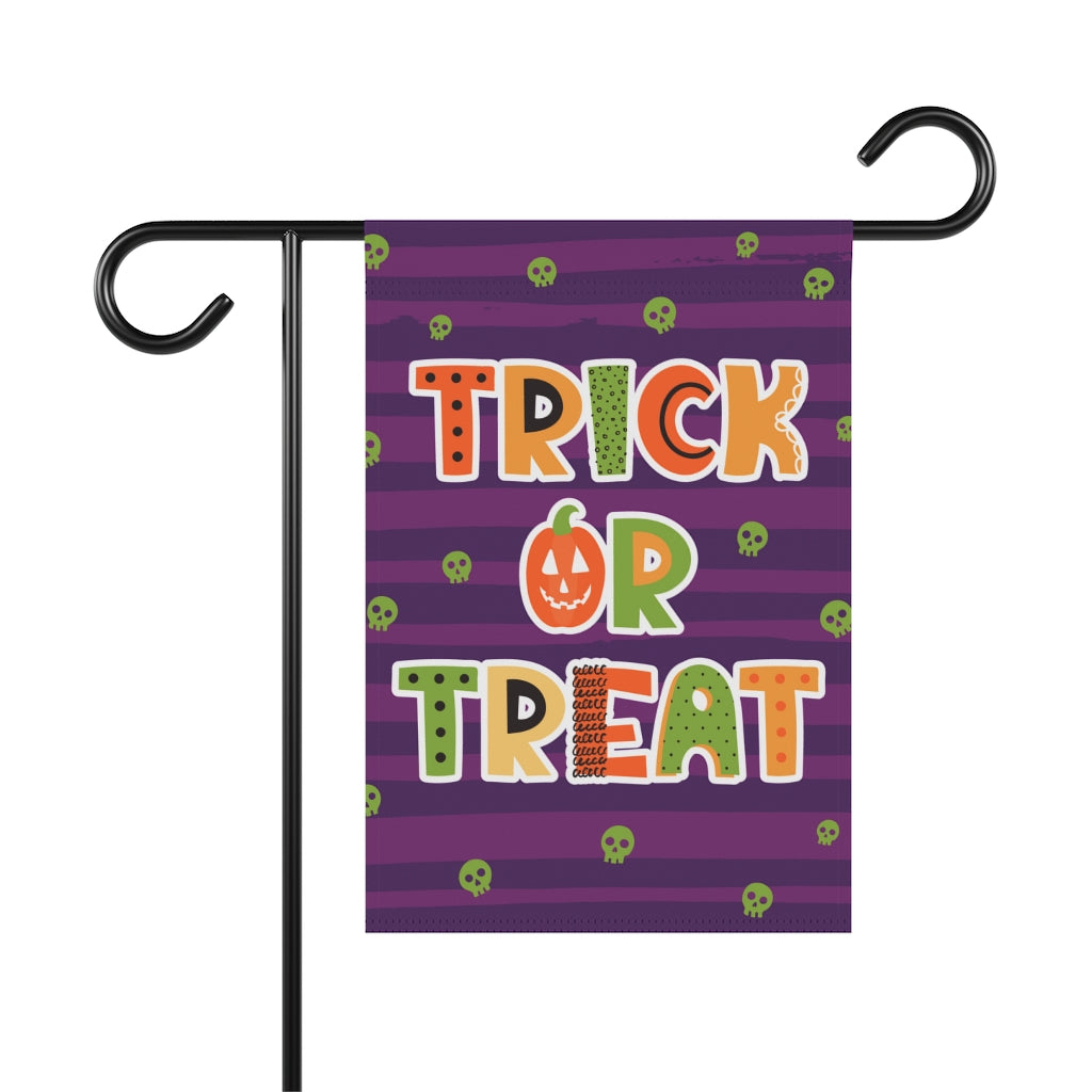 Trick or Treat Garden Flag - Premium Home Decor - Just $18.99! Shop now at Nine Thirty Nine Design