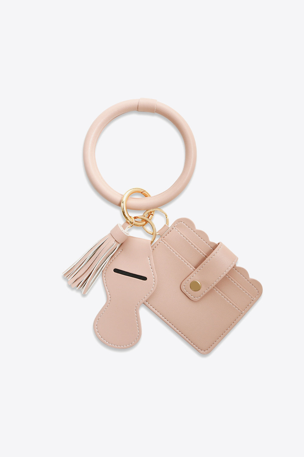 PU Wristlet Keychain with Card Holder - Premium  - Just $15! Shop now at Nine Thirty Nine Design