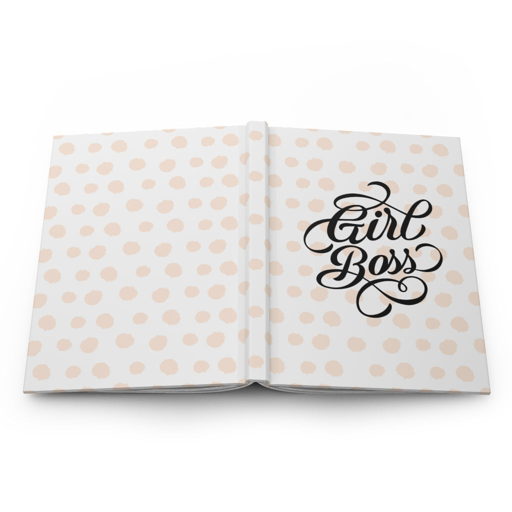 Girl Boss Hardcover Journal Matte - Premium Paper products - Just $18.50! Shop now at Nine Thirty Nine Design