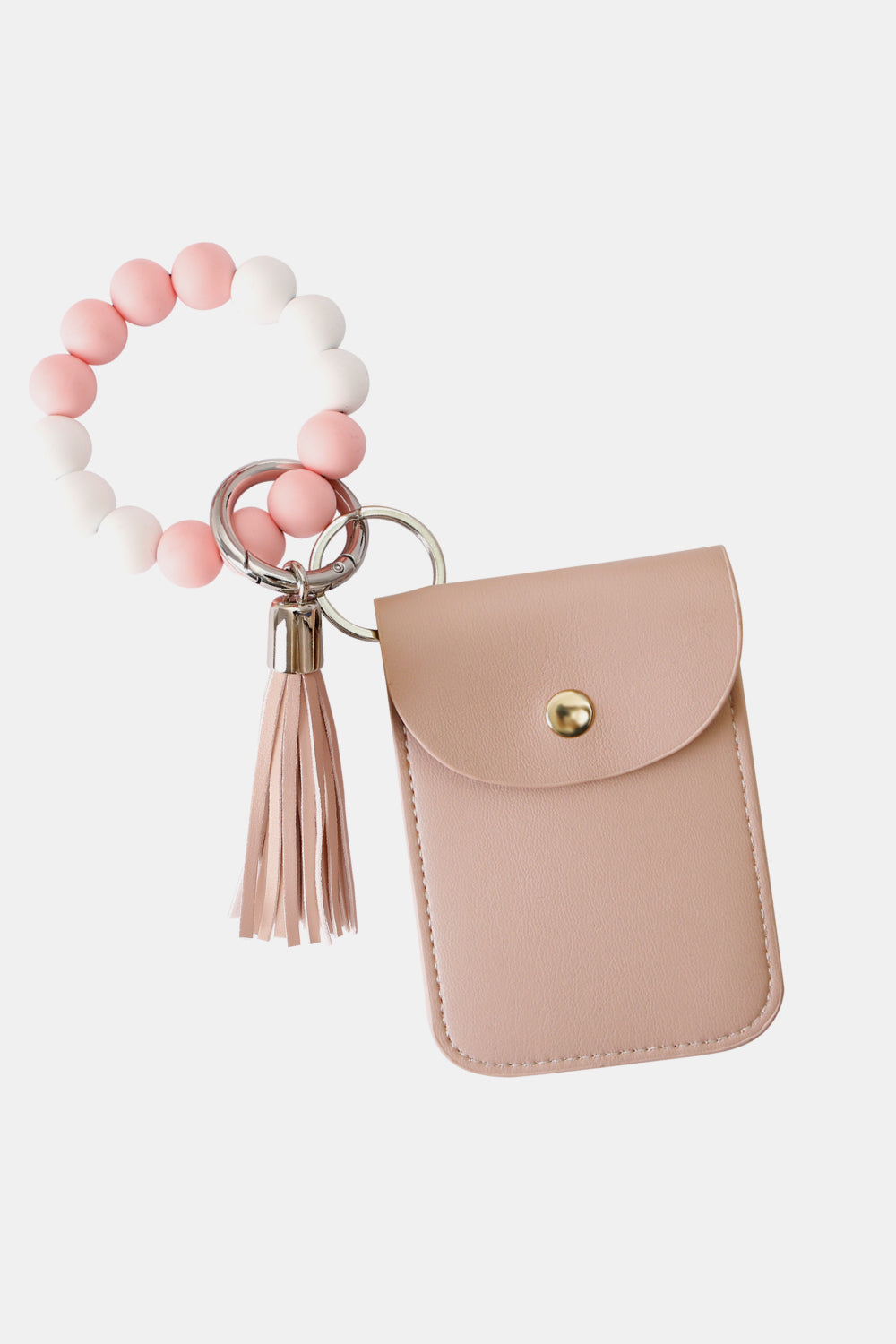 Bead Wristlet Key Chain with Wallet - Premium  - Just $12! Shop now at Nine Thirty Nine Design