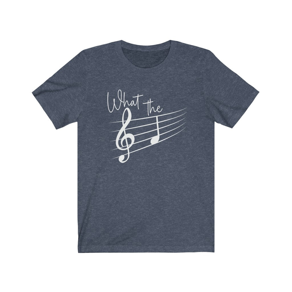 What The F Musical Note Shirt, Musician Shirt, Pianist, Music Lover Tshirt, Piano, Funny, Sarcastic, Novelty, Gift for Music Teacher, Band T-Shirt