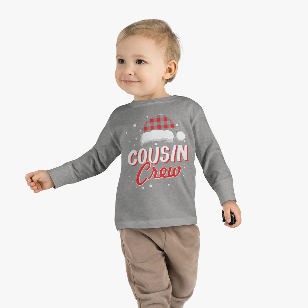 Christmas Cousin Crew Long Sleeve Tee - Toddler - Premium Kids clothes - Just $24.50! Shop now at Nine Thirty Nine Design