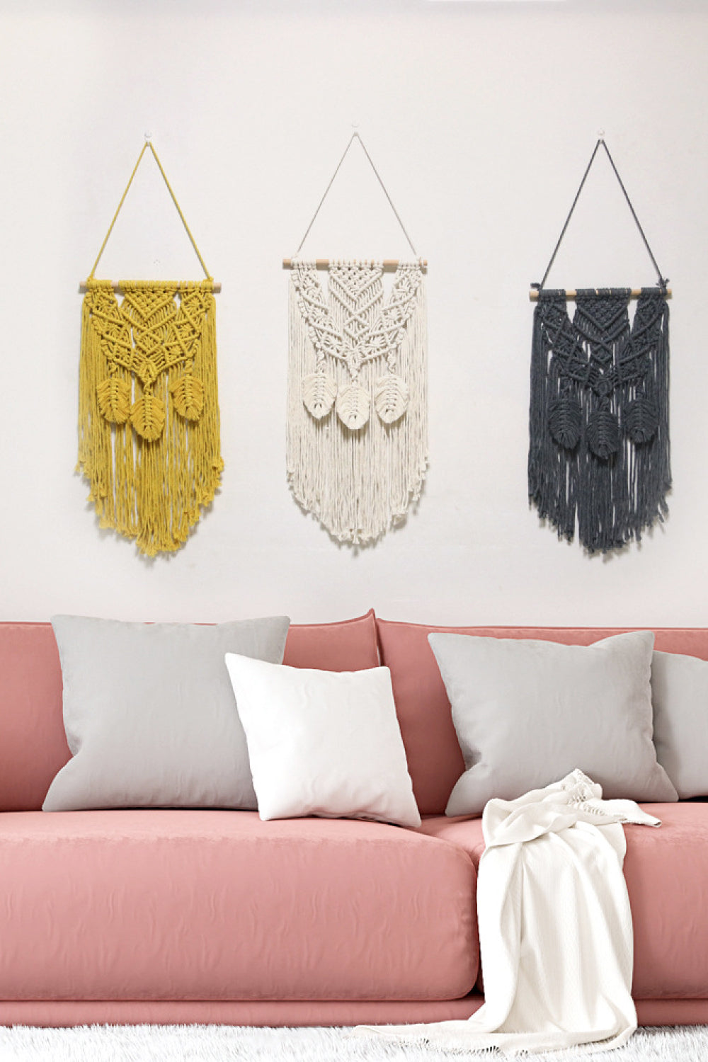 Fully Handmade Fringe Macrame Wall Hanging - Premium  - Just $25! Shop now at Nine Thirty Nine Design