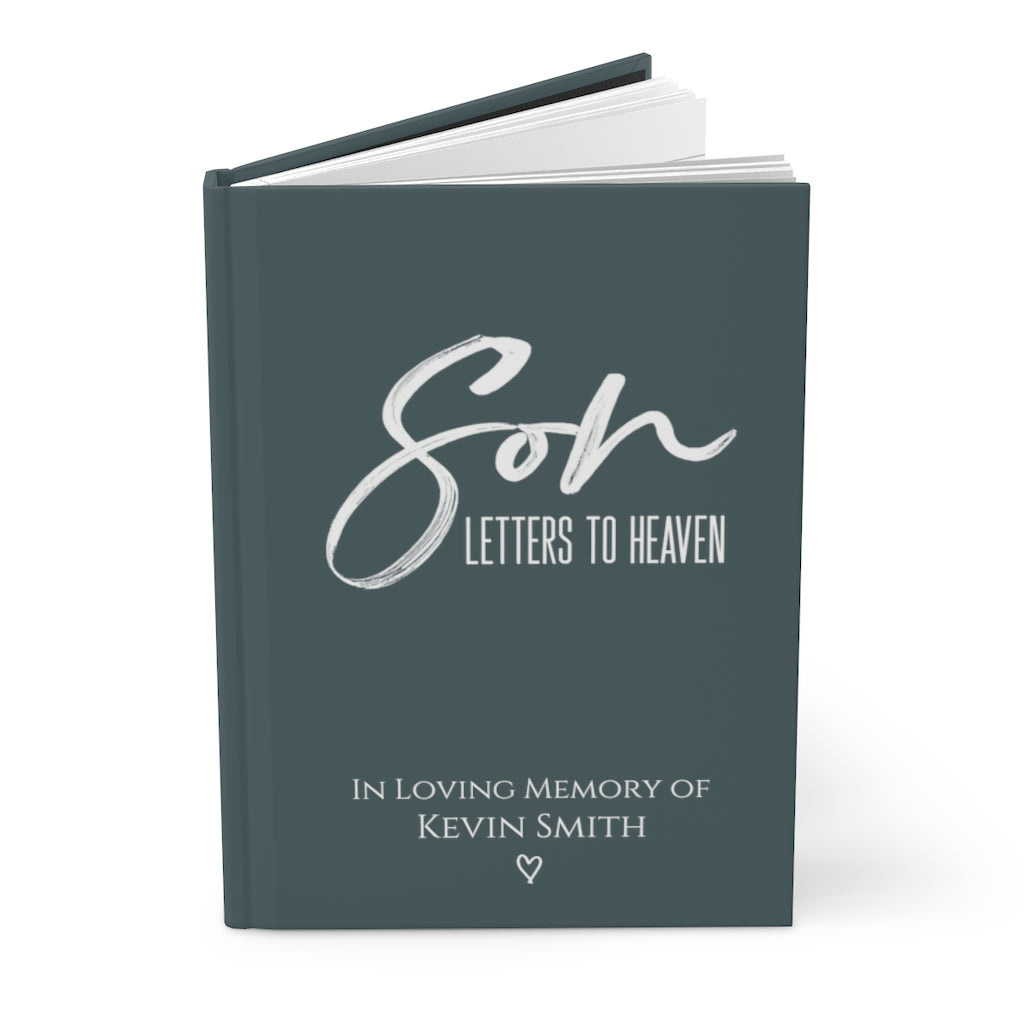Son Letters to Heaven Grief Memorial Journal