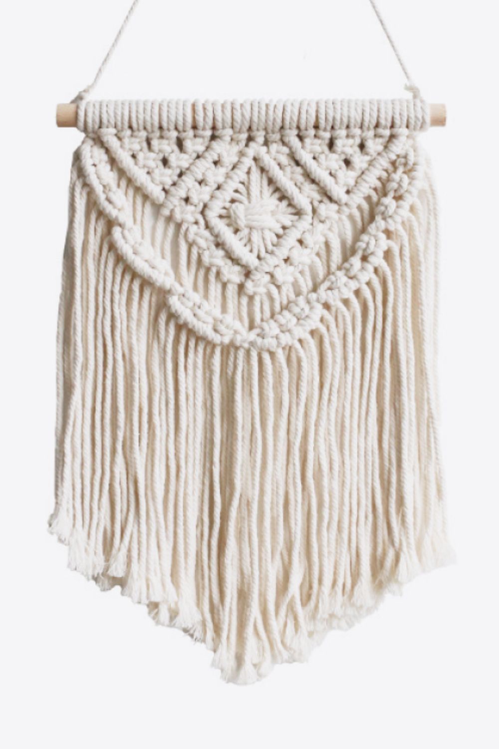 Macrame Fringe Wall Hanging Decor - Premium  - Just $11! Shop now at Nine Thirty Nine Design