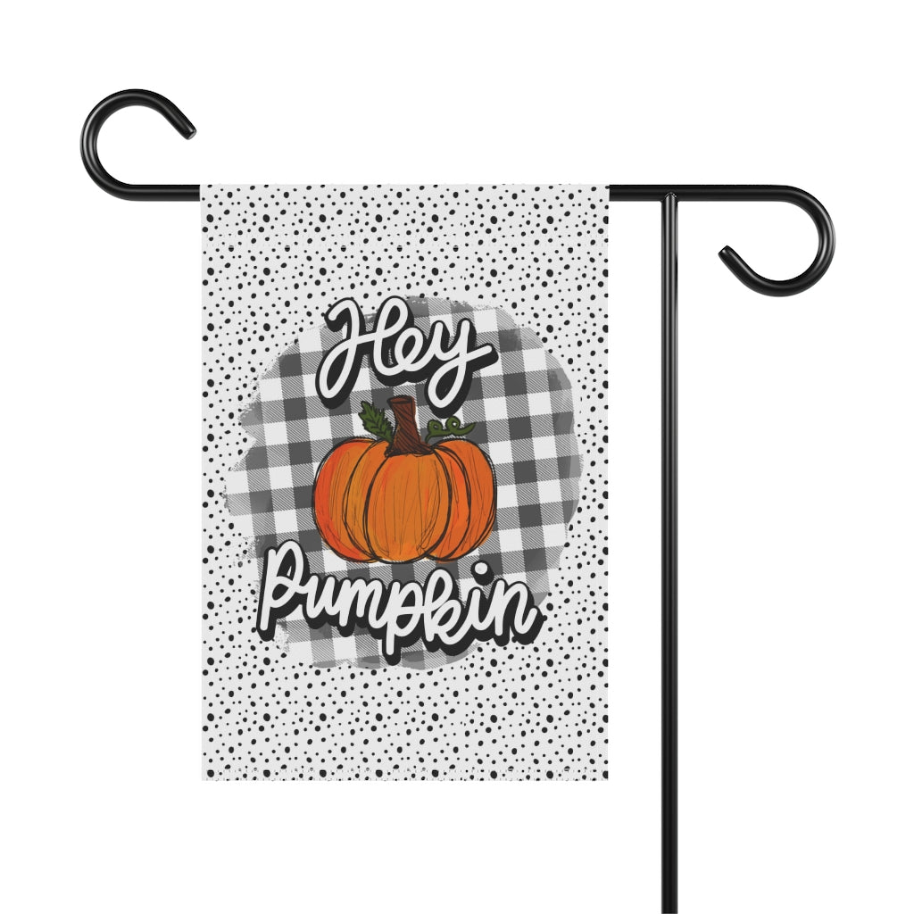 Hey Pumpkin Garden Flag - Premium Home Decor - Just $18.99! Shop now at Nine Thirty Nine Design