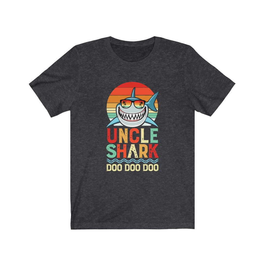 Uncle Shark Tshirt, Fathers Day Shirt, Funny Fathers Day Shirt, Daddy Shark Birthday Party - Premium T-Shirt - Just $19.50! Shop now at Nine Thirty Nine Design