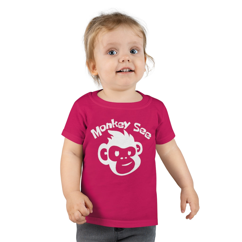 Monkey See Toddler T-shirt - Premium Kids clothes - Just $18.50! Shop now at Nine Thirty Nine Design
