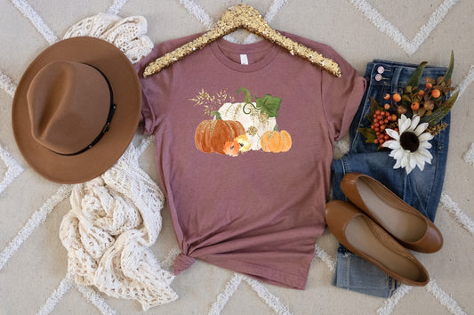 Pumpkin Fall Shirt - Premium T-Shirt - Just $21.50! Shop now at Nine Thirty Nine Design