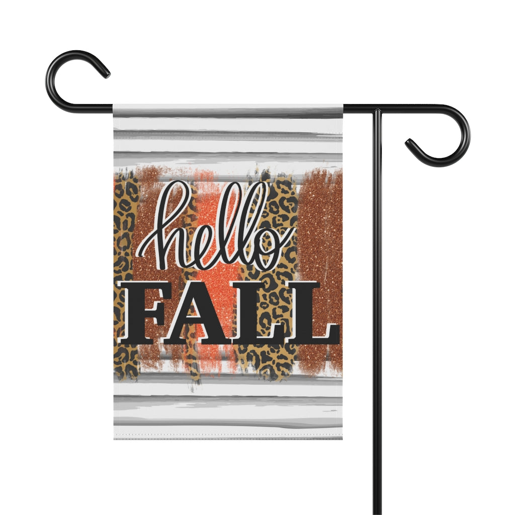 Hello Fall Garden Flag - Premium Home Decor - Just $18.99! Shop now at Nine Thirty Nine Design