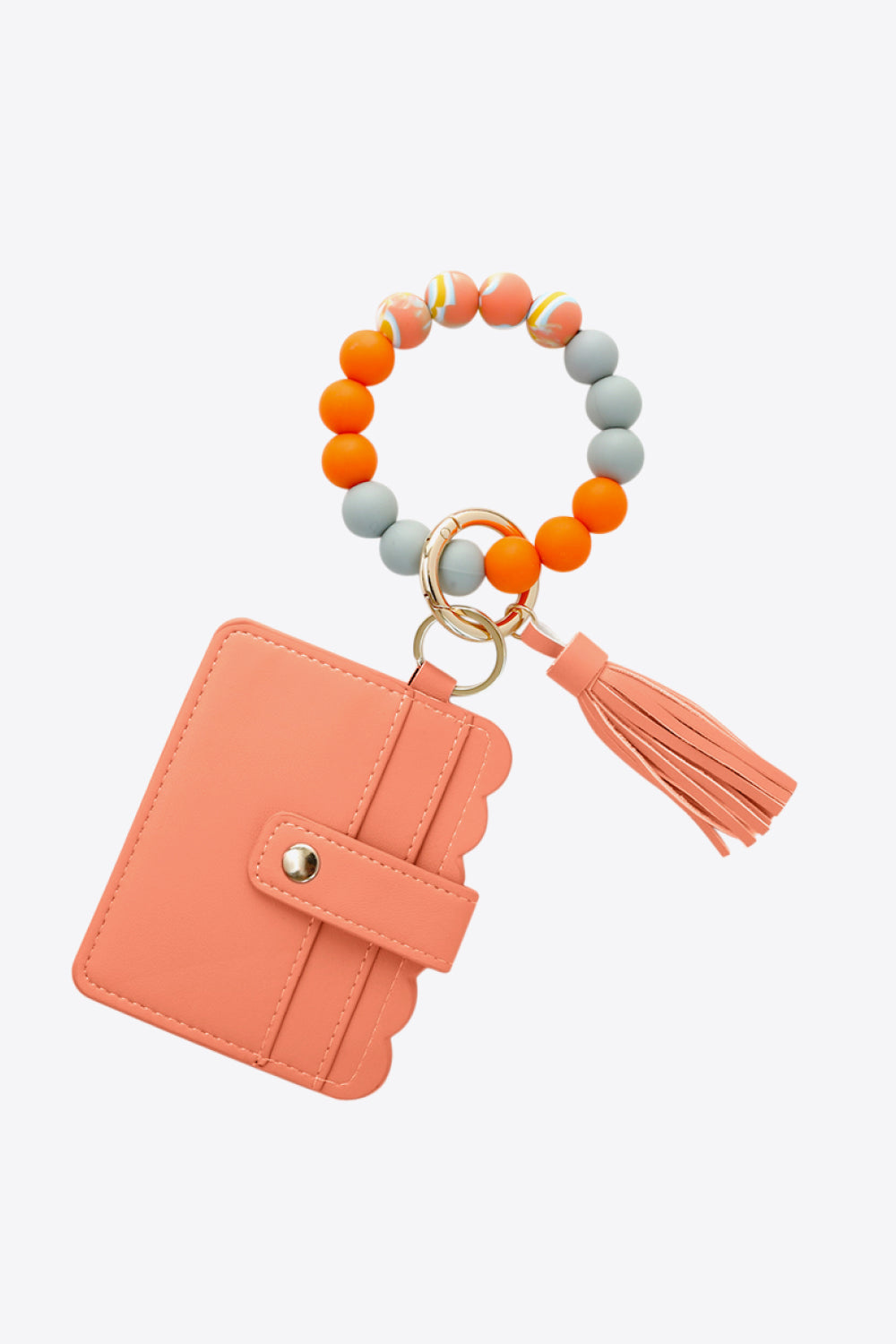 Beaded Tassel Keychain with Wallet - Premium Key Chains - Just $15! Shop now at Nine Thirty Nine Design