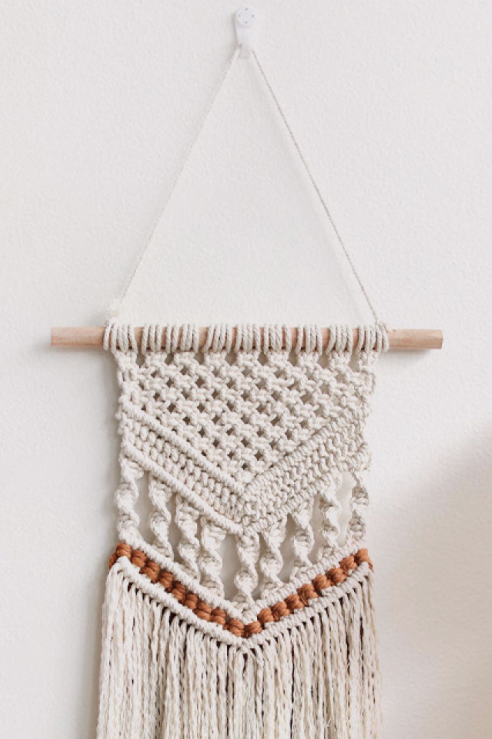 Macrame Fringe Wall Hanging - Premium  - Just $16! Shop now at Nine Thirty Nine Design