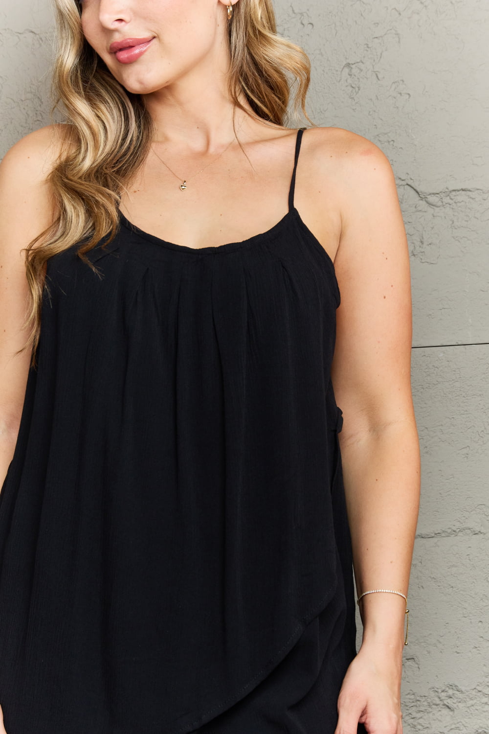 Ninexis Hang Loose Tulip Hem Cami Top - Premium  - Just $19! Shop now at Nine Thirty Nine Design