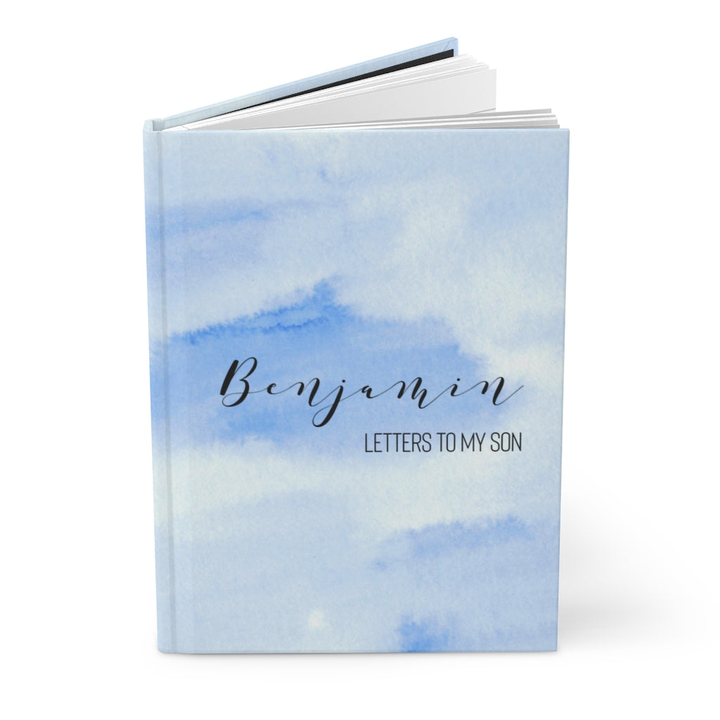 Personalized: Letters To My Son Hardcover Journal Matte - Premium Paper products - Just $18.50! Shop now at Nine Thirty Nine Design