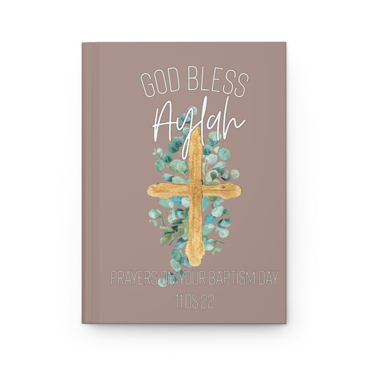 Personalized Baptism Guest & Prayer Book