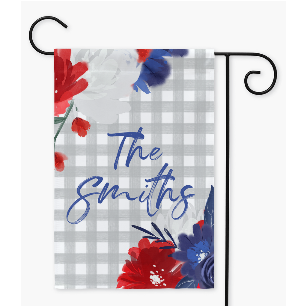 Patriotic Garden Flag, Personalized Garden Flag, Welcome Flag, Welcome Friends, 4th of July, Farmhouse Decor, Yard Decor, Outdoor Decor - Premium flag - Just $16.99! Shop now at Nine Thirty Nine Design