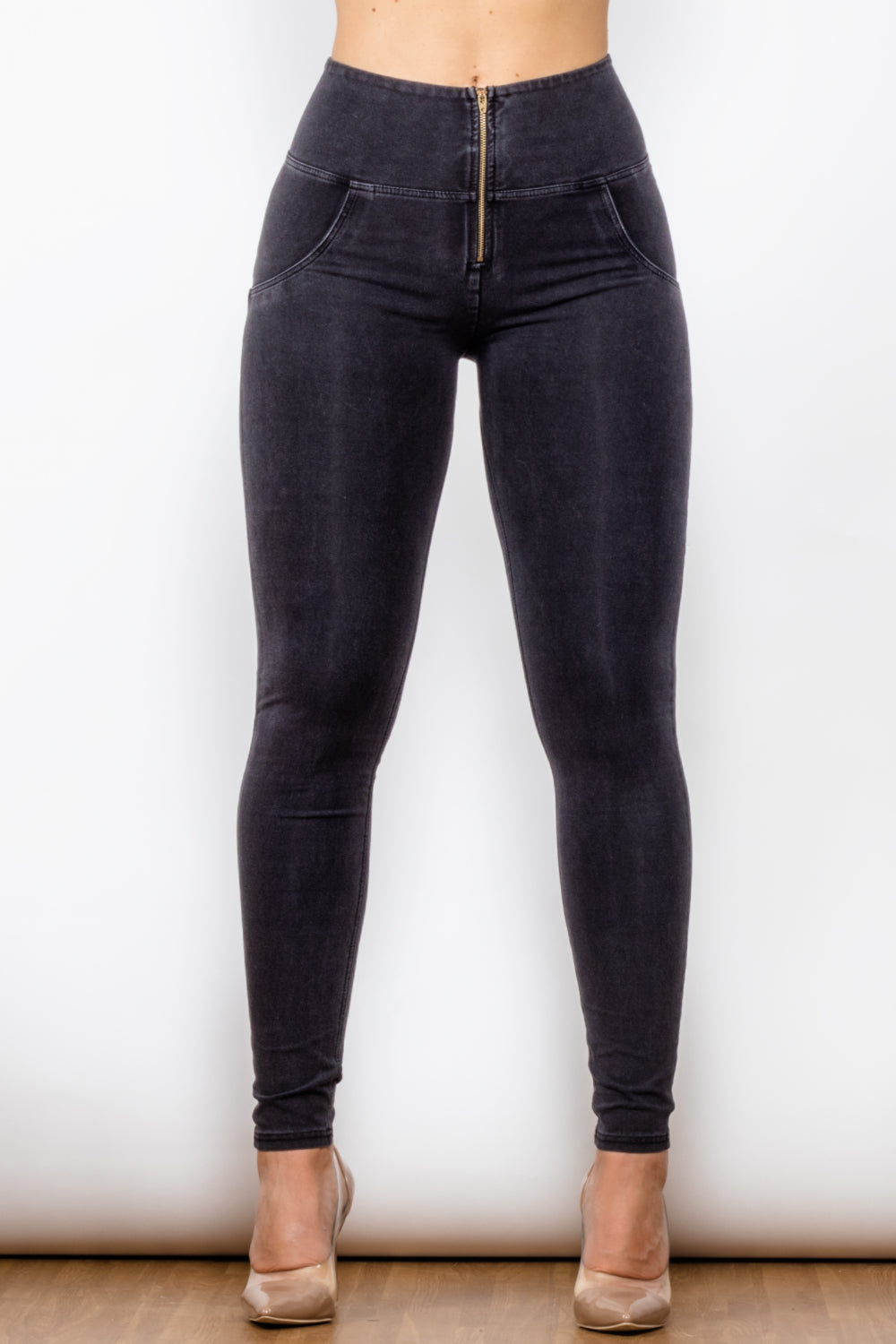 Baeful Zip Closure Skinny Jeans - Premium  - Just $54! Shop now at Nine Thirty Nine Design