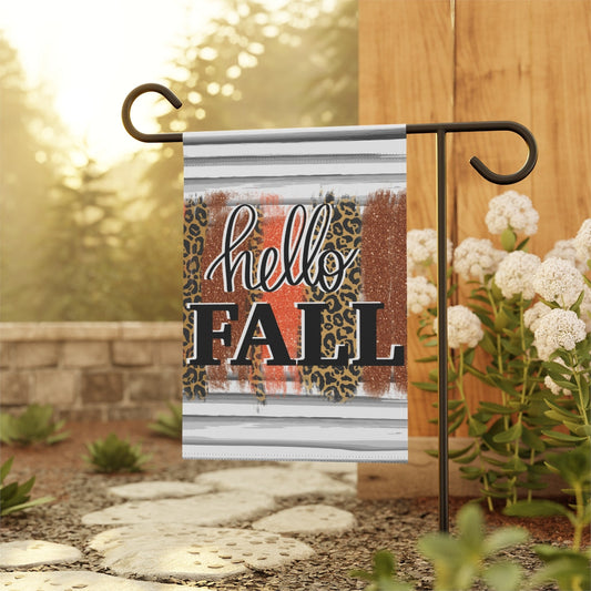 Hello Fall Garden Flag - Premium Home Decor - Just $18.99! Shop now at Nine Thirty Nine Design