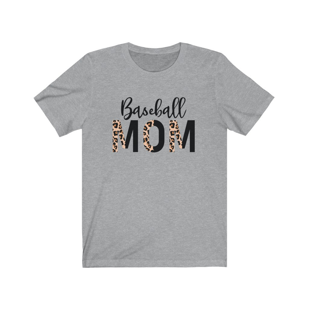Baseball Mom TShirt, Leopard Baseball Mom Shirt, Game Day Shirt, Sport Mom Shirt - Premium T-Shirt - Just $21.50! Shop now at Nine Thirty Nine Design