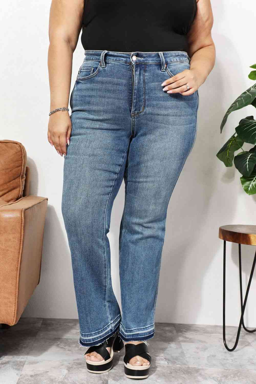 Judy Blue Full Size High Waist Jeans with Pockets - Premium Jeans - Just $64! Shop now at Nine Thirty Nine Design