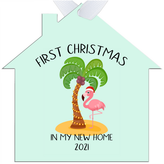 First Christmas In My New Home Metal Ornaments - Premium  - Just $17.99! Shop now at Nine Thirty Nine Design