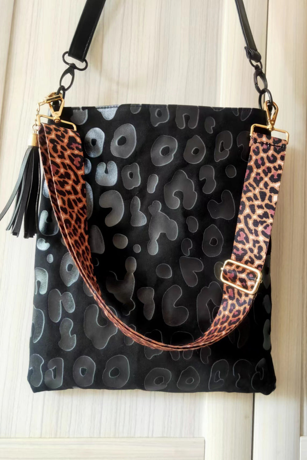 Adored PU Leather Shoulder Bag with Tassel - Premium Bags - Just $26! Shop now at Nine Thirty Nine Design