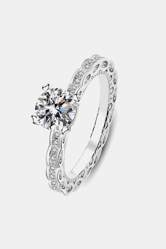 1 Carat Moissanite 925 Sterling Silver Ring - Premium Jewelry - Just $69! Shop now at Nine Thirty Nine Design