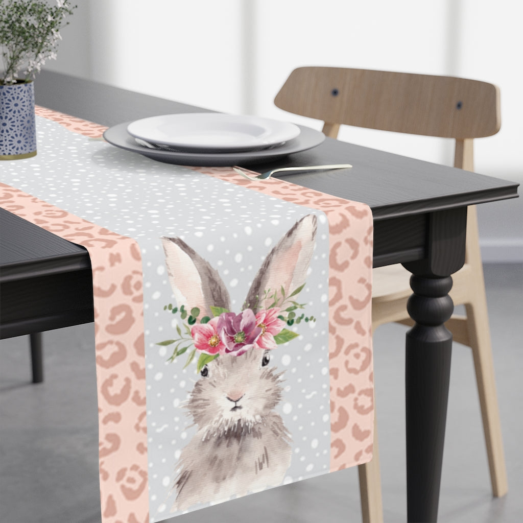 Spring Table Runner, Easter Table Runner, Easter Bunny, Table Linens, Easter Party Decor, Happy Easter, Easter Gift Spring Decor, Easter Egg - Premium Home Decor - Just $32.50! Shop now at Nine Thirty Nine Design