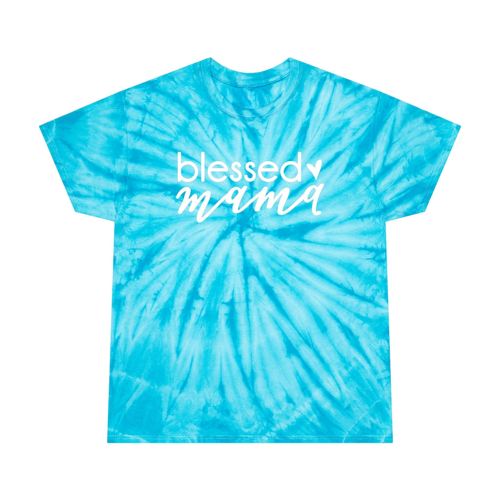 Blessed Mama Tie-Dye Tee - Premium T-Shirt - Just $28.50! Shop now at Nine Thirty Nine Design