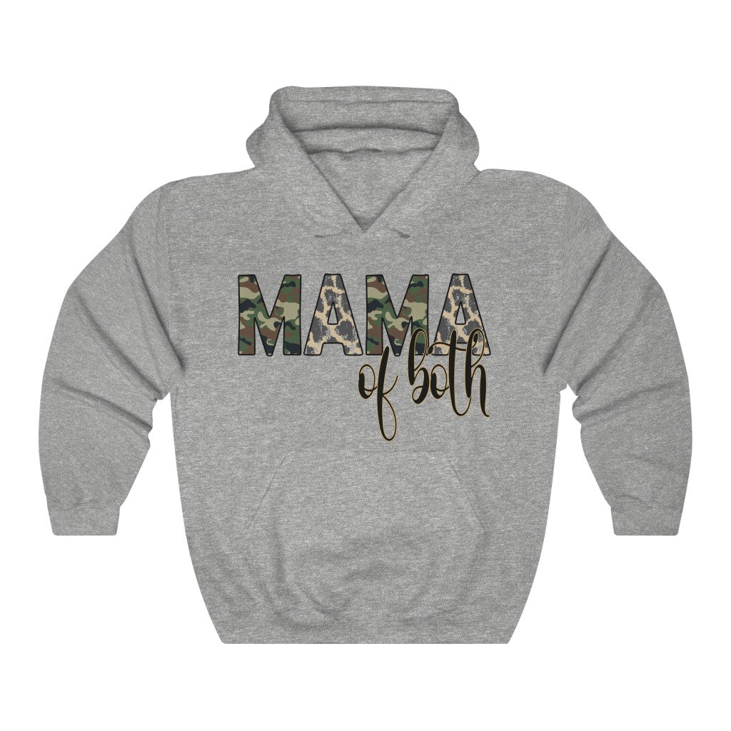 Mama of Both Hooded Sweatshirt - Premium Hoodie - Just $31.50! Shop now at Nine Thirty Nine Design