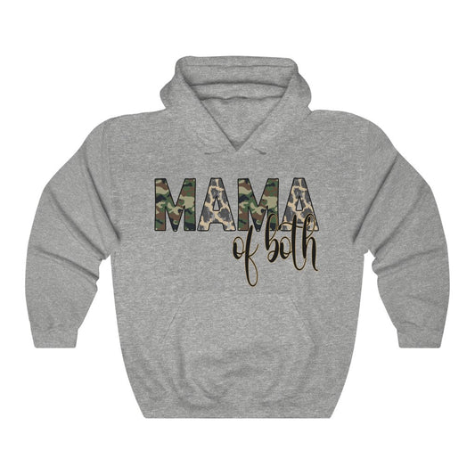 Mama of Both Hooded Sweatshirt - Premium Hoodie - Just $31.50! Shop now at Nine Thirty Nine Design