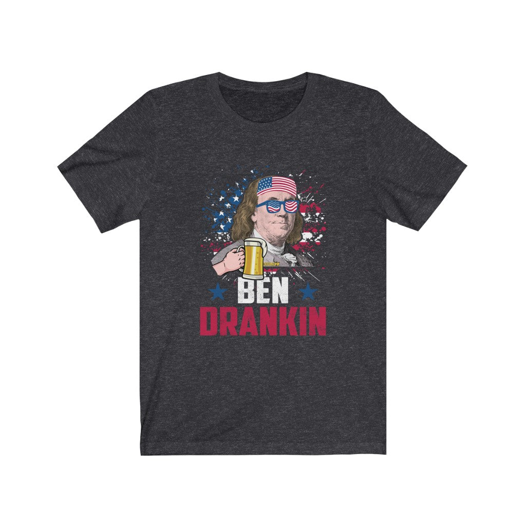 Ben Drankin, Fourth of July Shirt - Premium T-Shirt - Just $19.50! Shop now at Nine Thirty Nine Design