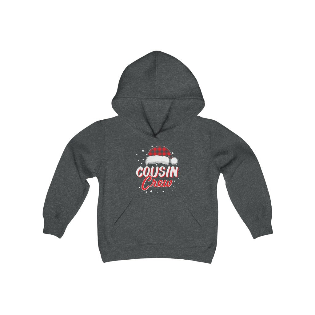 Christmas Cousin Crew Hooded Sweatshirt - Youth - Premium Kids clothes - Just $34.50! Shop now at Nine Thirty Nine Design